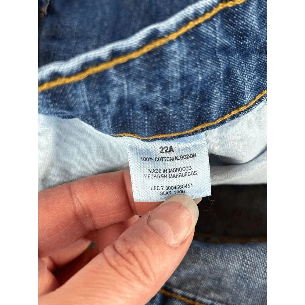 Men's Route 66 Denim Jeans Lot of Two Size 22A or 42 X 30 Classic Fit Casual